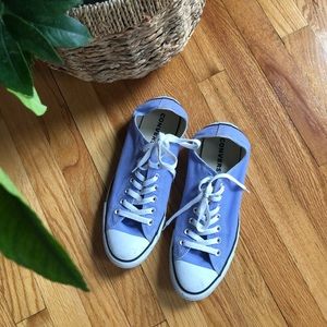Lavender Converse Sneakers